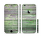 The Wooden Planks with Chipped Green Paint Sectioned Skin Series for the Apple iPhone 6/6s