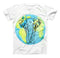The Worldwide Sacred Elephant ink-Fuzed Unisex All Over Full-Printed Fitted Tee Shirt