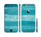 The Worn Blue Texture Sectioned Skin Series for the Apple iPhone 6/6s Plus