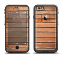 The Worn Wooden Panks Apple iPhone 6/6s LifeProof Fre Case Skin Set