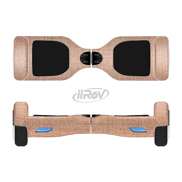 The Woven Burlap Full-Body Skin Set for the Smart Drifting SuperCharged iiRov HoverBoard