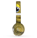 The Yellow Fuzzy Wuzzy Creature Skin Set for the Beats by Dre Solo 2 Wireless Headphones