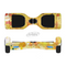 The Yellow Leaf-Imprinted Paint Splatter Full-Body Skin Set for the Smart Drifting SuperCharged iiRov HoverBoard