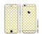 The Yellow & White Seamless Morocan Pattern V2 Sectioned Skin Series for the Apple iPhone 6/6s
