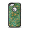 The Yellow and Green Recycle Pattern Apple iPhone 5-5s Otterbox Defender Case Skin Set