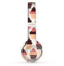 The Yummy Subtle Cupcake Pattern Skin Set for the Beats by Dre Solo 2 Wireless Headphones