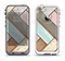 The Zigzag Vintage Wood Planks Apple iPhone 5-5s LifeProof Fre Case Skin Set
