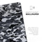 Traditional Black & White Camo - Full Body Skin Decal for the Apple iPad Pro 12.9", 11", 10.5", 9.7", Air or Mini (All Models Available)