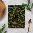 Traditional Camouflage Fabric Pattern - Full Body Skin Decal for the Apple iPad Pro 12.9", 11", 10.5", 9.7", Air or Mini (All Models Available)