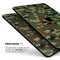 Traditional Camouflage Fabric Pattern - Full Body Skin Decal for the Apple iPad Pro 12.9", 11", 10.5", 9.7", Air or Mini (All Models Available)