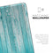 Trendy Blue Abstract Wood Planks - Full Body Skin Decal for the Apple iPad Pro 12.9", 11", 10.5", 9.7", Air or Mini (All Models Available)