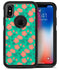 Tropical Coral Floral v1 - iPhone X OtterBox Case & Skin Kits