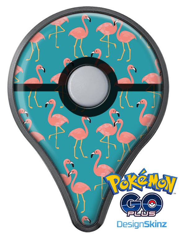 Tropical Flamingo v2 Pokémon GO Plus Vinyl Protective Decal Skin Kit