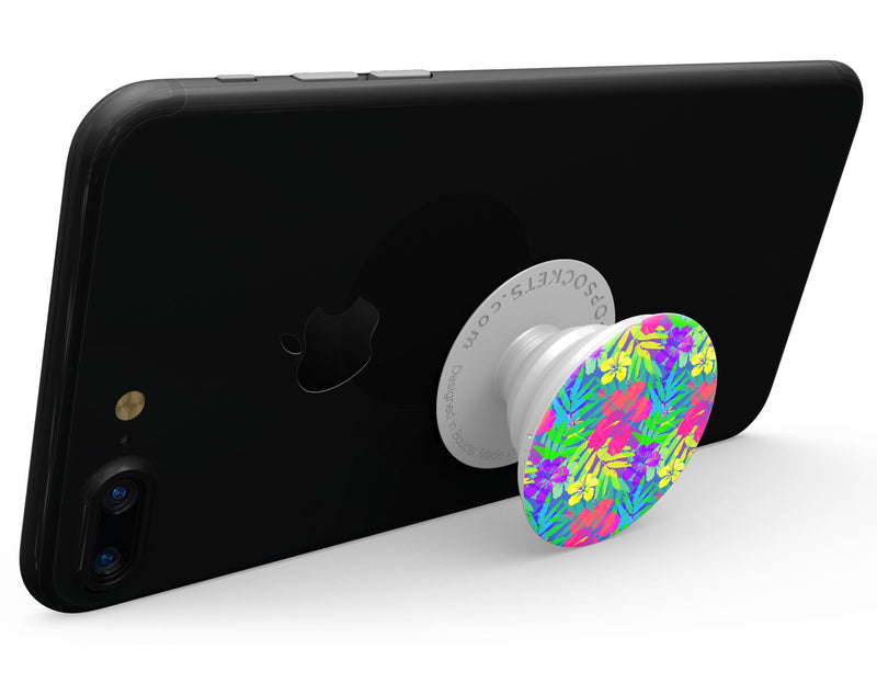 Tropical Fluorescent v1 - Skin Kit for PopSockets and other Smartphone Extendable Grips & Stands