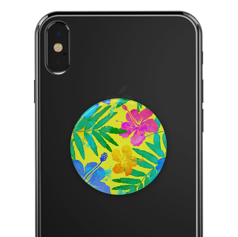 Tropical Fluorescent v2 - Skin Kit for PopSockets and other Smartphone Extendable Grips & Stands