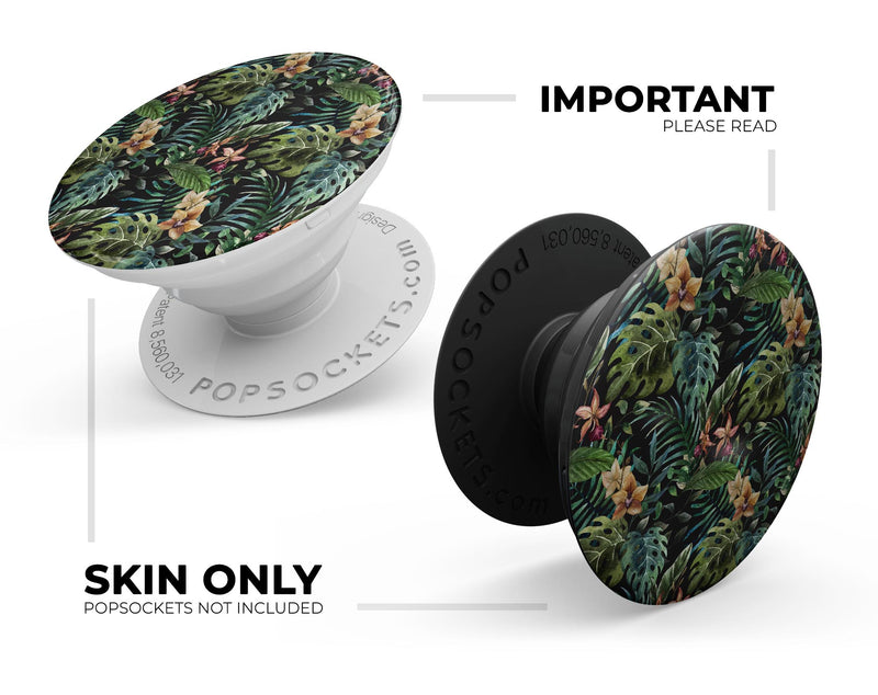 Tropical Forest v1 - Skin Kit for PopSockets and other Smartphone Extendable Grips & Stands
