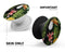 Tropical Summer Forrest - Skin Kit for PopSockets and other Smartphone Extendable Grips & Stands
