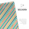 Tropical Summer Gold Striped v1 - Full Body Skin Decal for the Apple iPad Pro 12.9", 11", 10.5", 9.7", Air or Mini (All Models Available)