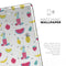 Tropical Summer Love v1 - Full Body Skin Decal for the Apple iPad Pro 12.9", 11", 10.5", 9.7", Air or Mini (All Models Available)