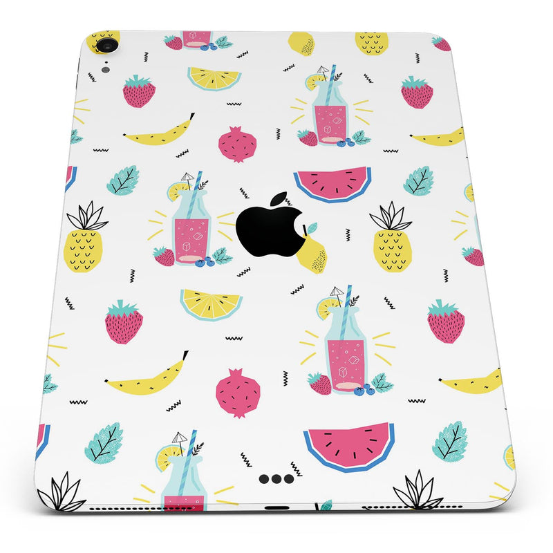 Tropical Summer Love v1 - Full Body Skin Decal for the Apple iPad Pro 12.9", 11", 10.5", 9.7", Air or Mini (All Models Available)