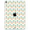 Tropical Summer Pineapple v1 - Full Body Skin Decal for the Apple iPad Pro 12.9", 11", 10.5", 9.7", Air or Mini (All Models Available)
