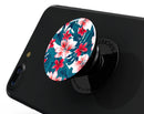 Tropical Summer Vivid Floral - Skin Kit for PopSockets and other Smartphone Extendable Grips & Stands