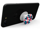 Tropical Summer Vivid Floral - Skin Kit for PopSockets and other Smartphone Extendable Grips & Stands