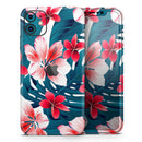 Tropical Summer Vivid Floral - Skin-Kit compatible with the Apple iPhone 12, 12 Pro Max, 12 Mini, 11 Pro or 11 Pro Max (All iPhones Available)