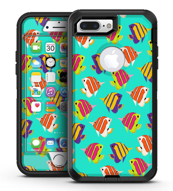 Tropical Twist Fishies v12 - iPhone 7 Plus/8 Plus OtterBox Case & Skin Kits