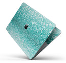 Turquoise Unfocused Glimmer - Skin Decal Wrap Kit Compatible with the Apple MacBook Pro, Pro with Touch Bar or Air (11", 12", 13", 15" & 16" - All Versions Available)