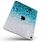 Turquoise & Silver Glimmer Fade - Full Body Skin Decal for the Apple iPad Pro 12.9", 11", 10.5", 9.7", Air or Mini (All Models Available)