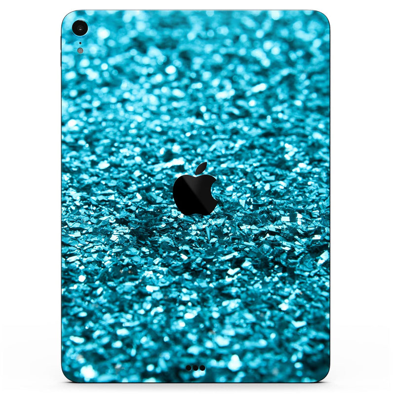 Turquoise Glimmer - Full Body Skin Decal for the Apple iPad Pro 12.9", 11", 10.5", 9.7", Air or Mini (All Models Available)