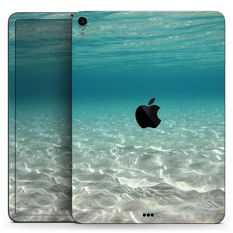 Under The Sea Scenery - Full Body Skin Decal for the Apple iPad Pro 12.9", 11", 10.5", 9.7", Air or Mini (All Models Available)