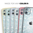 Unfocused Blue Orb Lights  - Skin-Kit compatible with the Apple iPhone 12, 12 Pro Max, 12 Mini, 11 Pro or 11 Pro Max (All iPhones Available)