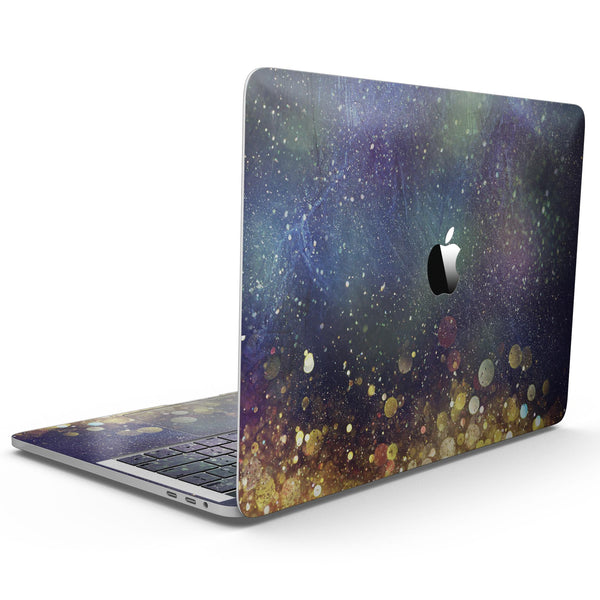 MacBook Pro with Touch Bar Skin Kit - Unfocused_MultiColor_Gold_Sparkle_-MacBook_13_Touch_V9.jpg?