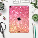 Unfocused Pink and Gold Orbs - Full Body Skin Decal for the Apple iPad Pro 12.9", 11", 10.5", 9.7", Air or Mini (All Models Available)