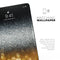 Unfocused Silver Sparkle with Gold Orbs - Full Body Skin Decal for the Apple iPad Pro 12.9", 11", 10.5", 9.7", Air or Mini (All Models Available)