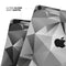 Vector Black & White Abstract Connect Pattern - Full Body Skin Decal for the Apple iPad Pro 12.9", 11", 10.5", 9.7", Air or Mini (All Models Available)