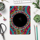 Vector Colored Aztec Pattern WIth Black Connect Point - Full Body Skin Decal for the Apple iPad Pro 12.9", 11", 10.5", 9.7", Air or Mini (All Models Available)