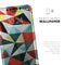 Vector Red and Blue 3D Triangular Surface - Skin-Kit compatible with the Apple iPhone 12, 12 Pro Max, 12 Mini, 11 Pro or 11 Pro Max (All iPhones Available)