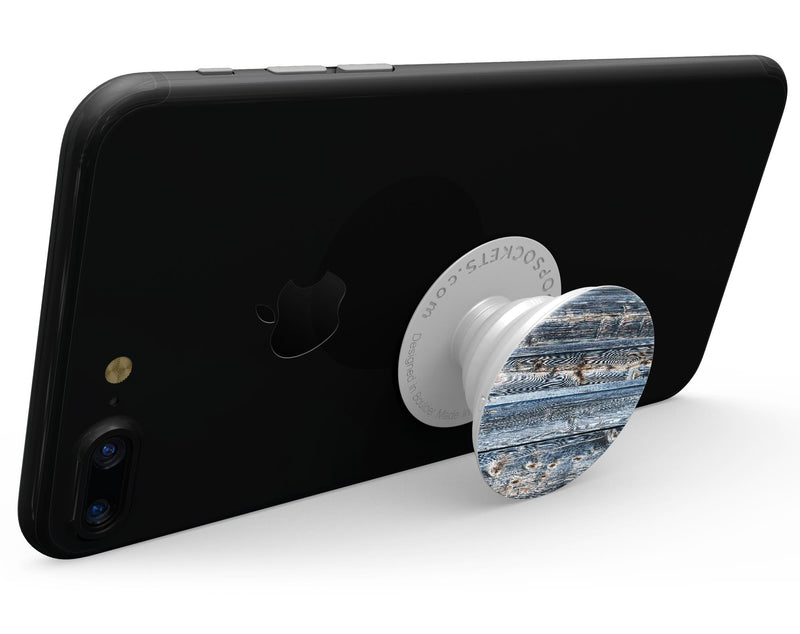 Vertical Planks of Wood - Skin Kit for PopSockets and other Smartphone Extendable Grips & Stands