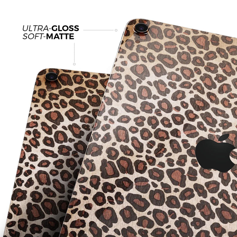 Vibrant Cheetah Animal Print V3 - Full Body Skin Decal for the Apple iPad Pro 12.9", 11", 10.5", 9.7", Air or Mini (All Models Available)