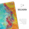 Vibrant Colored Messy Painted Canvas - Full Body Skin Decal for the Apple iPad Pro 12.9", 11", 10.5", 9.7", Air or Mini (All Models Available)