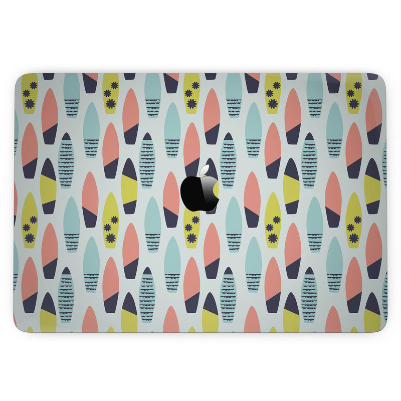 MacBook Pro with Touch Bar Skin Kit - Vibrant_Colored_Surfboard_Pattern-MacBook_13_Touch_V3.jpg?
