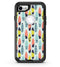 Vibrant Colored Surfboard Pattern 2 - iPhone 7 or 8 OtterBox Case & Skin Kits