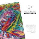 Vibrant Colorful Feathers - Full Body Skin Decal for the Apple iPad Pro 12.9", 11", 10.5", 9.7", Air or Mini (All Models Available)