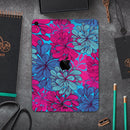 Vibrant Colorful Floral Sprouts - Full Body Skin Decal for the Apple iPad Pro 12.9", 11", 10.5", 9.7", Air or Mini (All Models Available)