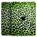 Vibrant Green Leopard Print - Full Body Skin Decal for the Apple iPad Pro 12.9", 11", 10.5", 9.7", Air or Mini (All Models Available)