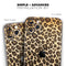Vibrant Leopard Print V23 - Skin-Kit compatible with the Apple iPhone 12, 12 Pro Max, 12 Mini, 11 Pro or 11 Pro Max (All iPhones Available)