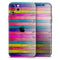Vibrant Neon Colored Wood Strips - Skin-Kit compatible with the Apple iPhone 12, 12 Pro Max, 12 Mini, 11 Pro or 11 Pro Max (All iPhones Available)